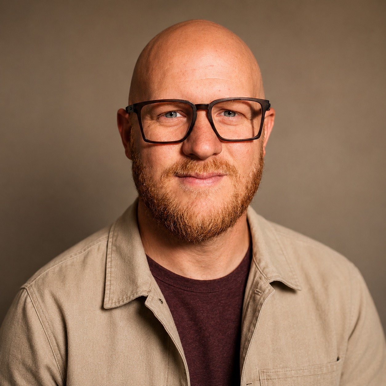 Portrait of Evan Blair, founder of Avorren Studio
